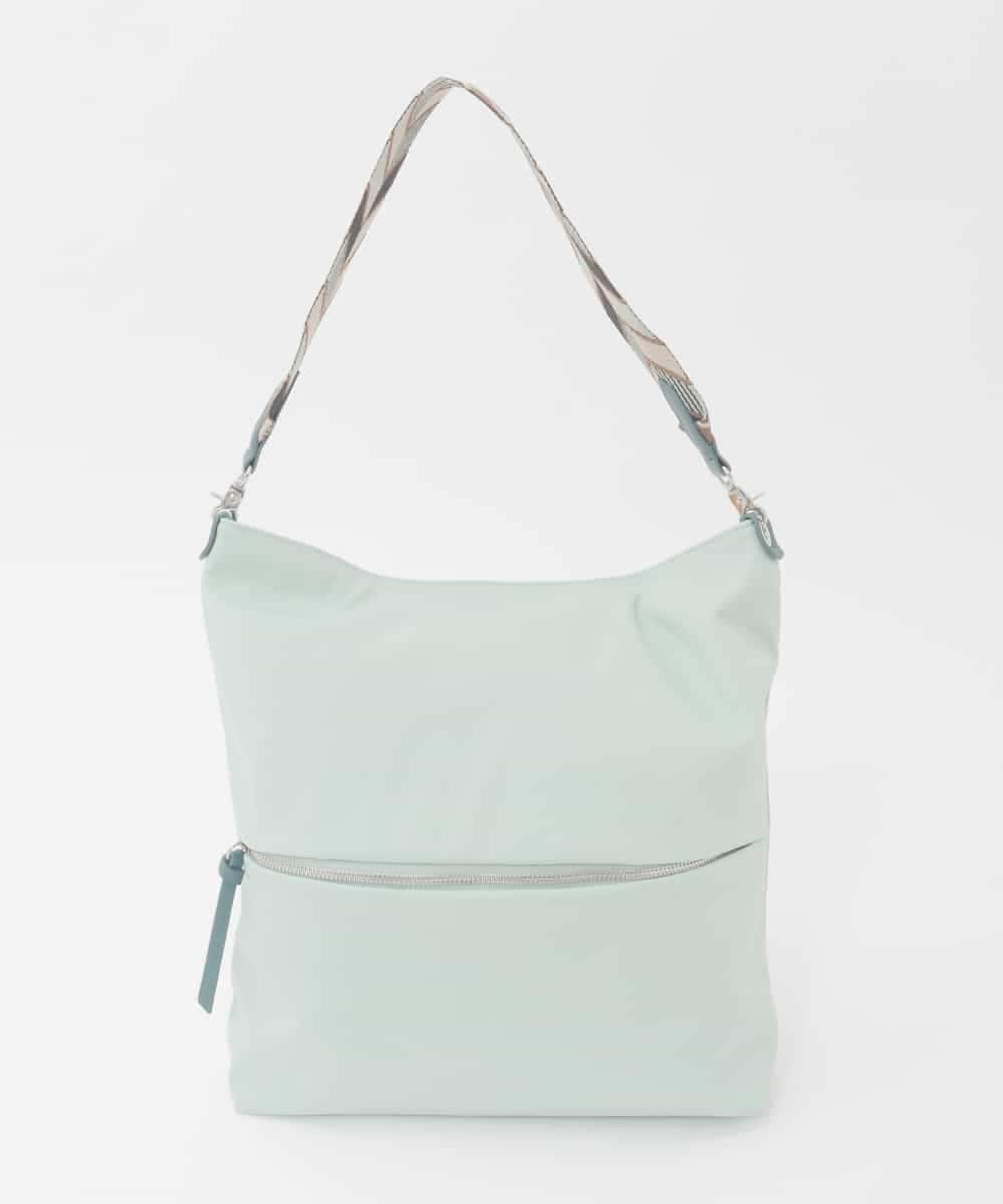 BPRGD51160 MK MICHEL KLEIN BAG(MK ミッシェルクラン バッグ) [2WAY]アクセントハンドルナイロンバッグ グリーン