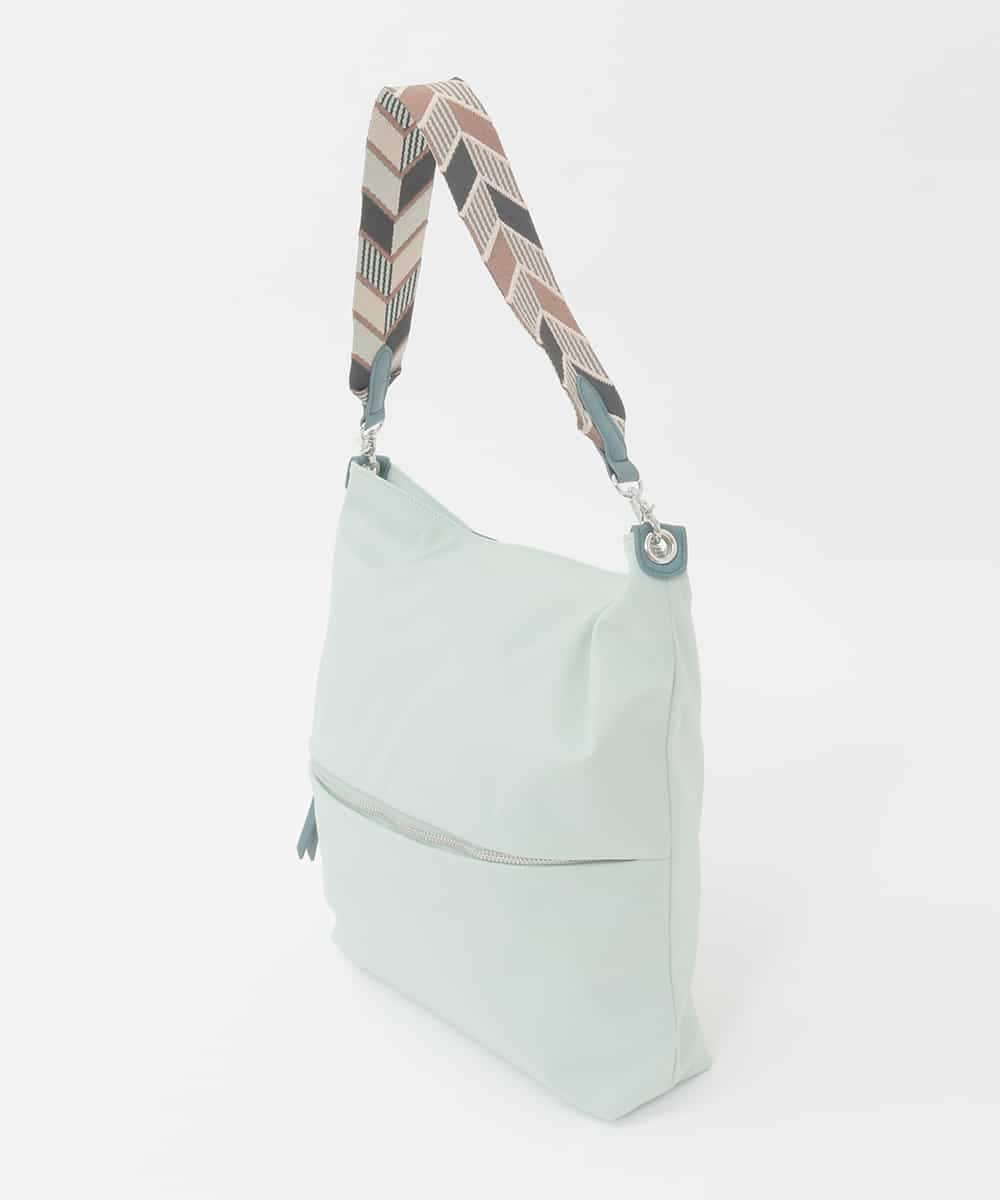 BPRGD51160 MK MICHEL KLEIN BAG(MK ミッシェルクラン バッグ) [2WAY]アクセントハンドルナイロンバッグ グリーン