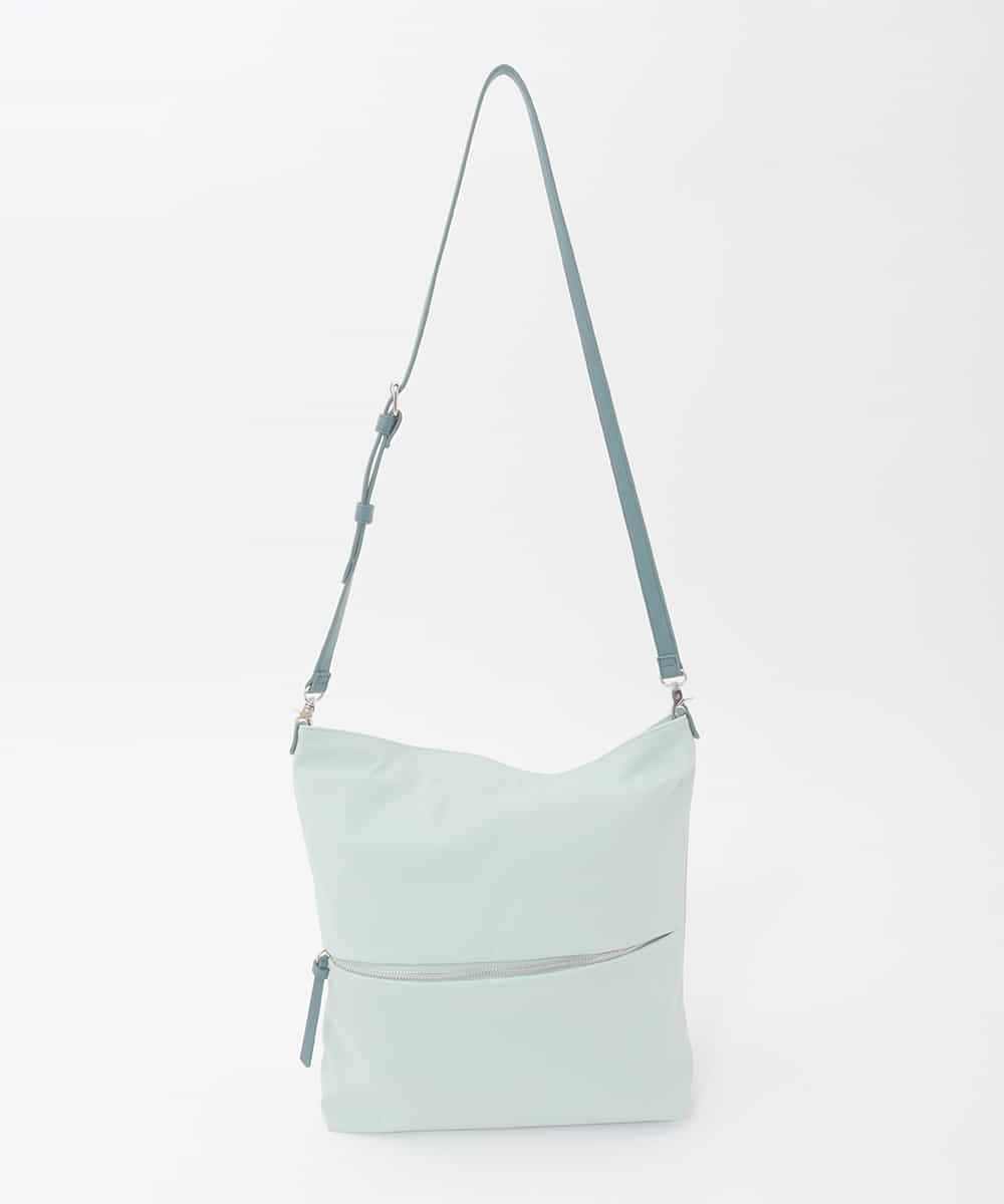BPRGD51160 MK MICHEL KLEIN BAG(MK ミッシェルクラン バッグ) [2WAY]アクセントハンドルナイロンバッグ グリーン