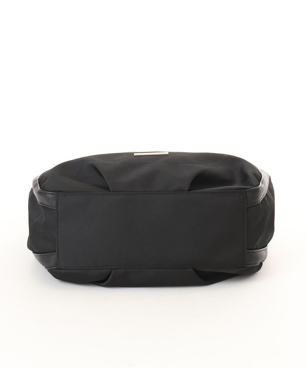 BPRGD61150 MK MICHEL KLEIN BAG(MK ミッシェルクラン バッグ) [2WAY]異素材ジョイントラウンドナイロントート ブラック