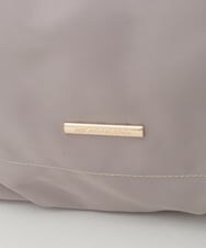 BPRGD61150 MK MICHEL KLEIN BAG(MK ミッシェルクラン バッグ) [2WAY]異素材ジョイントラウンドナイロントート ブラック