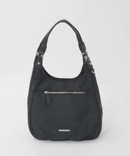 BPRGD61150 MK MICHEL KLEIN BAG(MK ミッシェルクラン バッグ) [2WAY]異素材ジョイントラウンドナイロントート ブラック