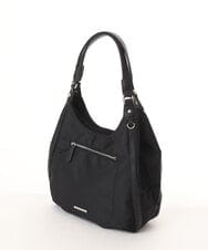 BPRGD61150 MK MICHEL KLEIN BAG(MK ミッシェルクラン バッグ) [2WAY]異素材ジョイントラウンドナイロントート ブラック
