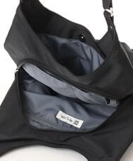 BPRGD61150 MK MICHEL KLEIN BAG(MK ミッシェルクラン バッグ) [2WAY]異素材ジョイントラウンドナイロントート ブラック