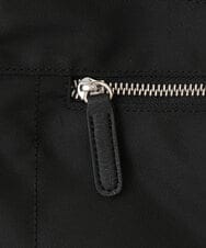 BPRGD61150 MK MICHEL KLEIN BAG(MK ミッシェルクラン バッグ) [2WAY]異素材ジョイントラウンドナイロントート ブラック
