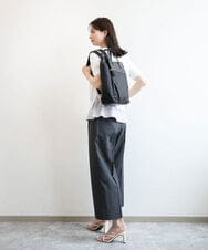 BPRGD62180 MK MICHEL KLEIN BAG(MK ミッシェルクラン バッグ) [3WAY/撥水]レザーナイロン多機能スクエアバッグ ブラック