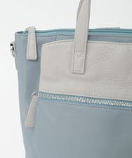 BPRGD62180 MK MICHEL KLEIN BAG(MK ミッシェルクラン バッグ) [3WAY/撥水]レザーナイロン多機能スクエアバッグ ブラック