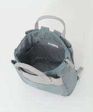 BPRGD62180 MK MICHEL KLEIN BAG(MK ミッシェルクラン バッグ) [3WAY/撥水]レザーナイロン多機能スクエアバッグ ブラック
