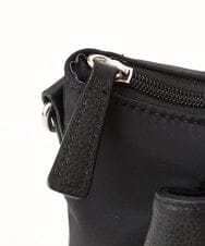 BPRGD62180 MK MICHEL KLEIN BAG(MK ミッシェルクラン バッグ) [3WAY/撥水]レザーナイロン多機能スクエアバッグ ブラック