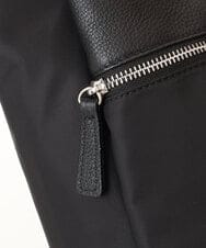 BPRGD62180 MK MICHEL KLEIN BAG(MK ミッシェルクラン バッグ) [3WAY/撥水]レザーナイロン多機能スクエアバッグ ブラック