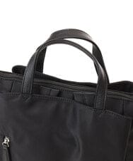 BPRGD62180 MK MICHEL KLEIN BAG(MK ミッシェルクラン バッグ) [3WAY/撥水]レザーナイロン多機能スクエアバッグ ブラック