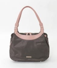 BPRGD71190 MK MICHEL KLEIN BAG(MK ミッシェルクラン バッグ) [2WAY]配色ポイントセパレートデザインバッグ ブラウン×ピンク