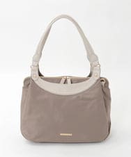 BPRGD71190 MK MICHEL KLEIN BAG(MK ミッシェルクラン バッグ) [2WAY]配色ポイントセパレートデザインバッグ ブラウン×アイボリー