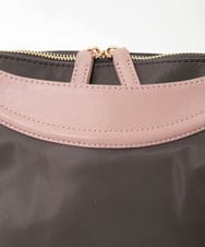 BPRGD71190 MK MICHEL KLEIN BAG(MK ミッシェルクラン バッグ) [2WAY]配色ポイントセパレートデザインバッグ ブラウン×アイボリー