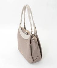 BPRGD71190 MK MICHEL KLEIN BAG(MK ミッシェルクラン バッグ) [2WAY]配色ポイントセパレートデザインバッグ ブラウン×アイボリー