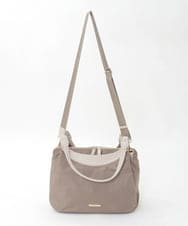 BPRGD71190 MK MICHEL KLEIN BAG(MK ミッシェルクラン バッグ) [2WAY]配色ポイントセパレートデザインバッグ ブラウン×アイボリー