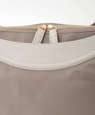 BPRGD71190 MK MICHEL KLEIN BAG(MK ミッシェルクラン バッグ) [2WAY]配色ポイントセパレートデザインバッグ ブラウン×アイボリー