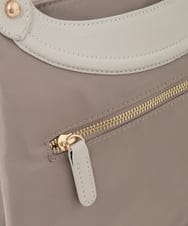 BPRGD71190 MK MICHEL KLEIN BAG(MK ミッシェルクラン バッグ) [2WAY]配色ポイントセパレートデザインバッグ ブラウン×アイボリー