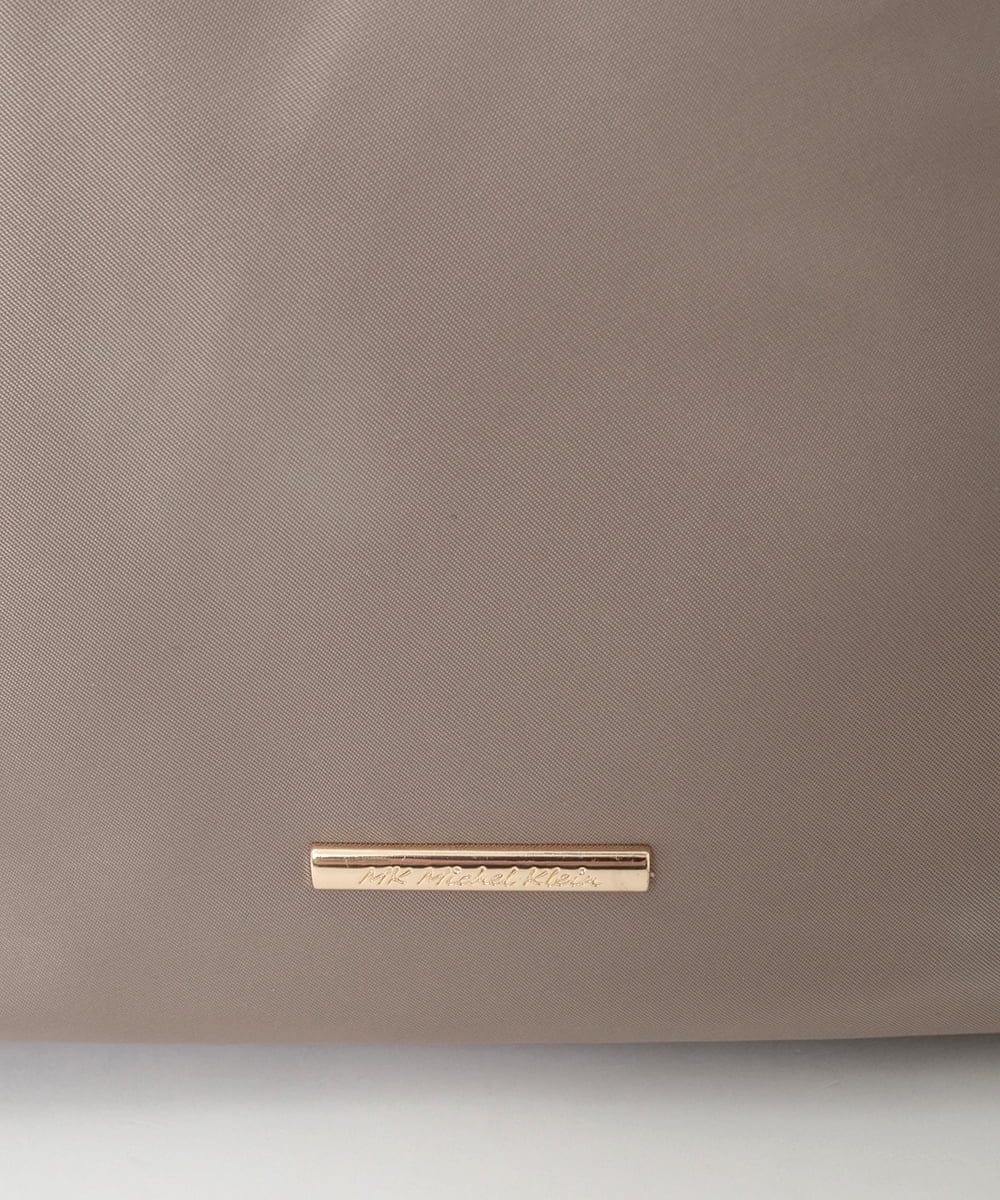 BPRGD71190 MK MICHEL KLEIN BAG(MK ミッシェルクラン バッグ) [2WAY]配色ポイントセパレートデザインバッグ ブラウン×アイボリー