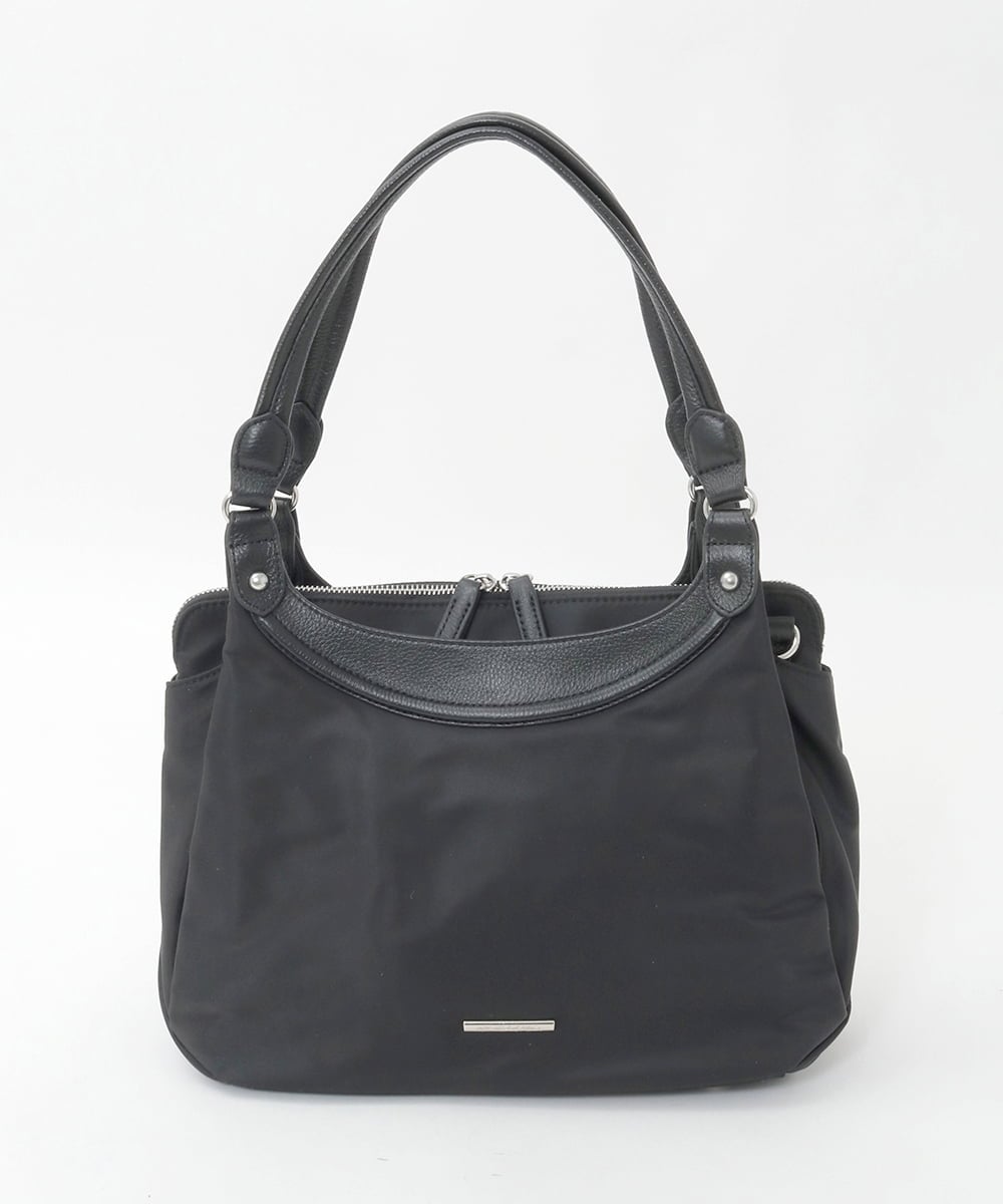 BPRGD71190 MK MICHEL KLEIN BAG(MK ミッシェルクラン バッグ) [2WAY]配色ポイントセパレートデザインバッグ ブラック