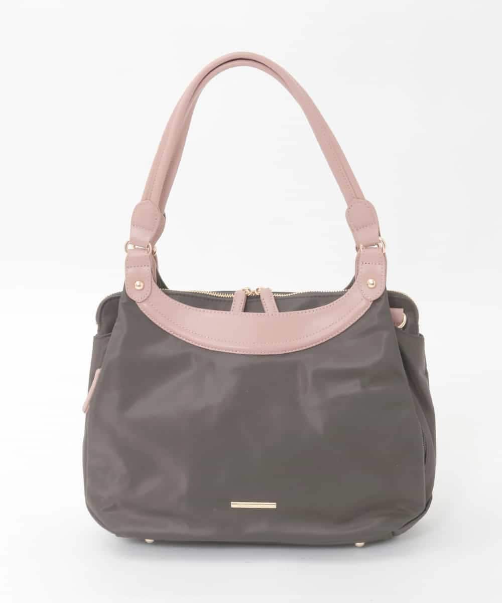 BPRGD71190 MK MICHEL KLEIN BAG 【2WAY】配色ポイントセパレートデザインバッグ