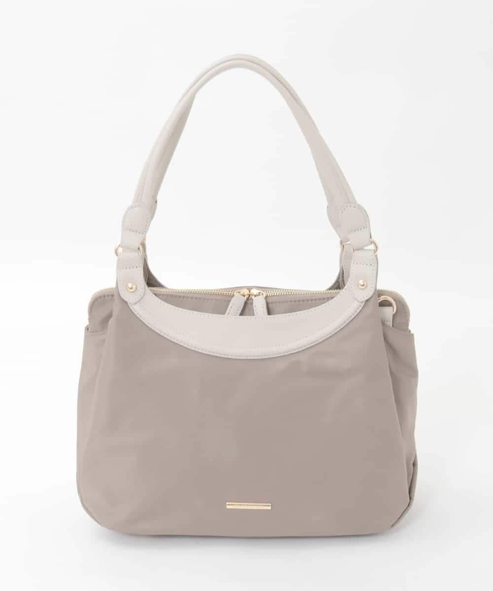 BPRGD71190 MK MICHEL KLEIN BAG(MK ミッシェルクラン バッグ) 【2WAY】配色ポイントセパレートデザインバッグ ブラウン