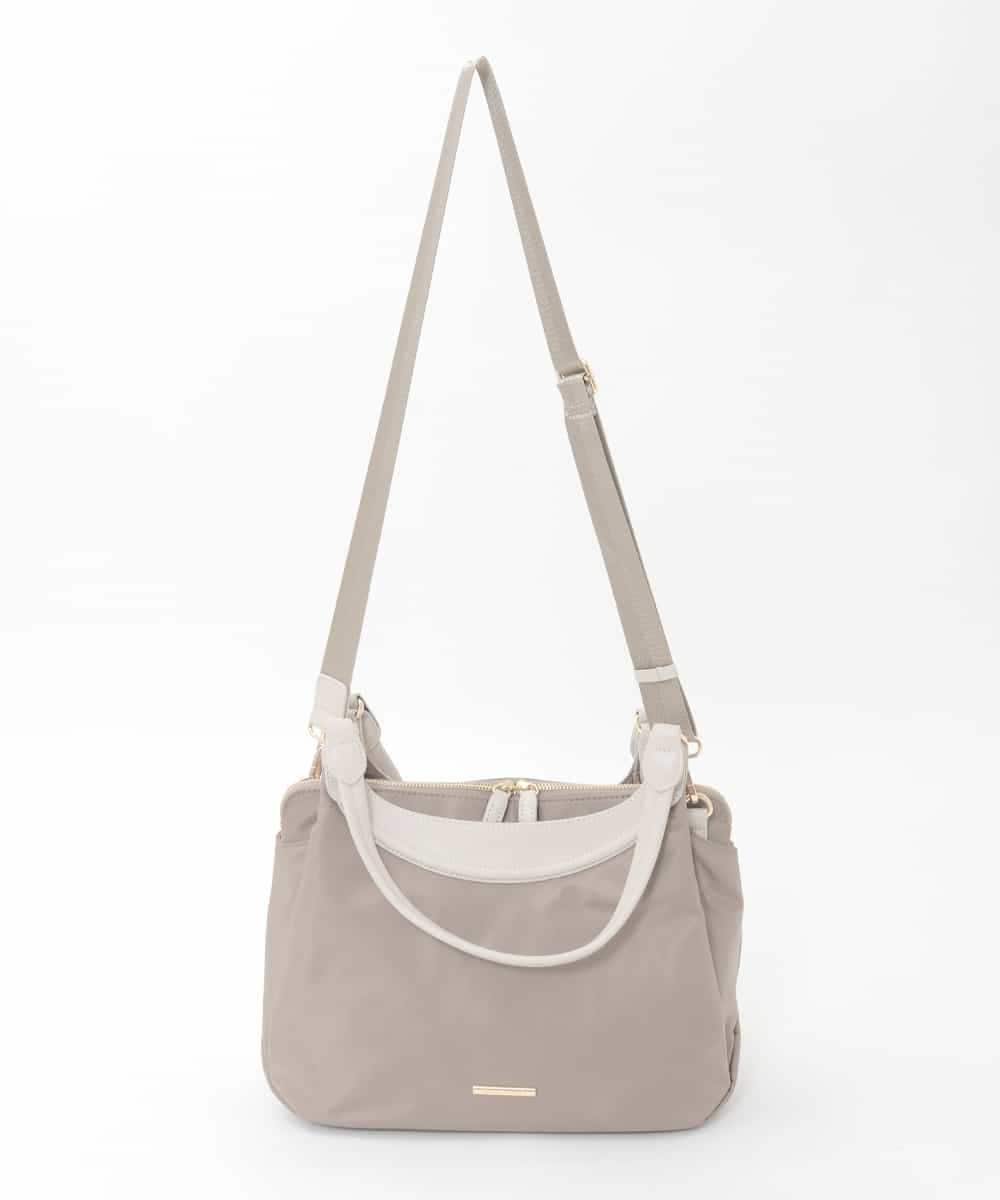 BPRGD71190 MK MICHEL KLEIN BAG(MK ミッシェルクラン バッグ) 【2WAY】配色ポイントセパレートデザインバッグ ブラウン