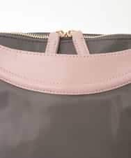 BPRGD71190 MK MICHEL KLEIN BAG(MK ミッシェルクラン バッグ) 【2WAY】配色ポイントセパレートデザインバッグ ブラウン