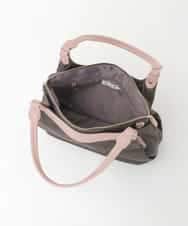 BPRGD71190 MK MICHEL KLEIN BAG(MK ミッシェルクラン バッグ) 【2WAY】配色ポイントセパレートデザインバッグ ブラウン