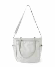 BPRGD84190 MK MICHEL KLEIN BAG(MK ミッシェルクラン バッグ) 【2WAY】多機能ポケットナイロントートバッグ グリーン