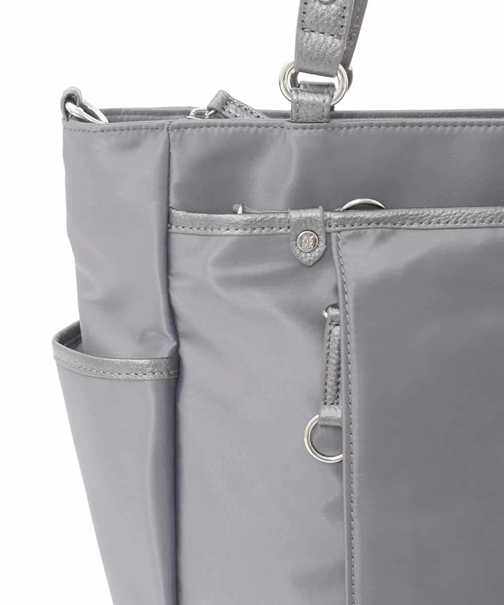 BPRGD84190 MK MICHEL KLEIN BAG(MK ミッシェルクラン バッグ) 【2WAY】多機能ポケットナイロントートバッグ グリーン