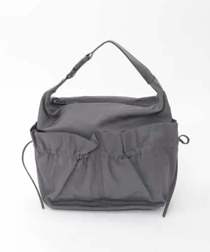BPRGD92150 MK MICHEL KLEIN BAG [2WAY/A4収納可]ギャザーポケットナイロンデザインバッグ