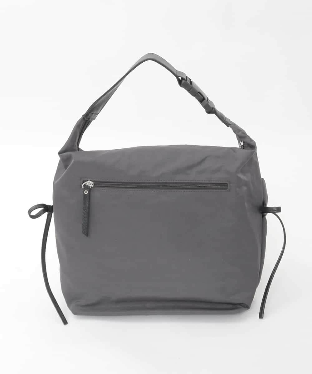 BPRGD92150 MK MICHEL KLEIN BAG(MK ミッシェルクラン バッグ) 【2WAY】ギャザーポケットナイロンデザインバッグ ダークグレー