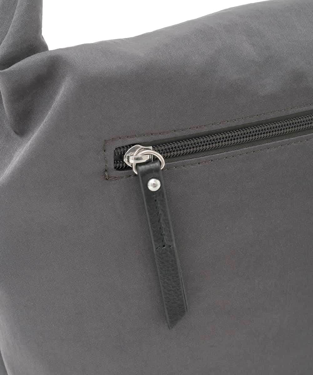 BPRGD92150 MK MICHEL KLEIN BAG(MK ミッシェルクラン バッグ) 【2WAY】ギャザーポケットナイロンデザインバッグ ダークグレー