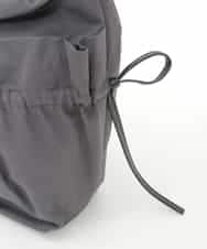 BPRGD92150 MK MICHEL KLEIN BAG(MK ミッシェルクラン バッグ) 【2WAY】ギャザーポケットナイロンデザインバッグ ダークグレー