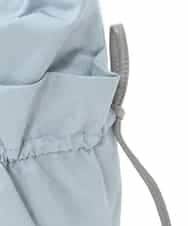 BPRGD92150 MK MICHEL KLEIN BAG(MK ミッシェルクラン バッグ) 【2WAY】ギャザーポケットナイロンデザインバッグ ダークグレー