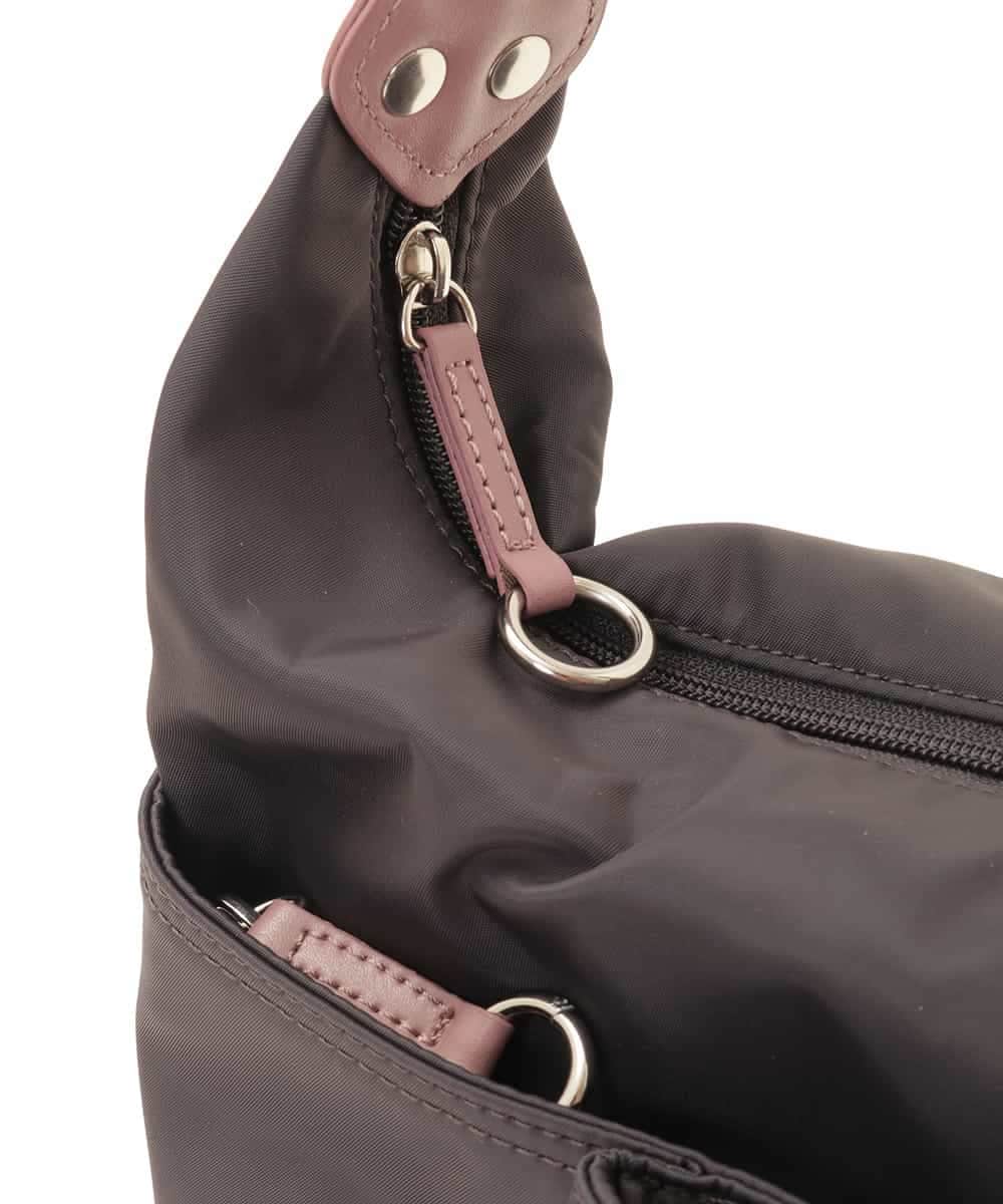 BPRGG80130 MK MICHEL KLEIN BAG(MK ミッシェルクラン バッグ) 【撥水】ナイロンショルダーバッグ パープル