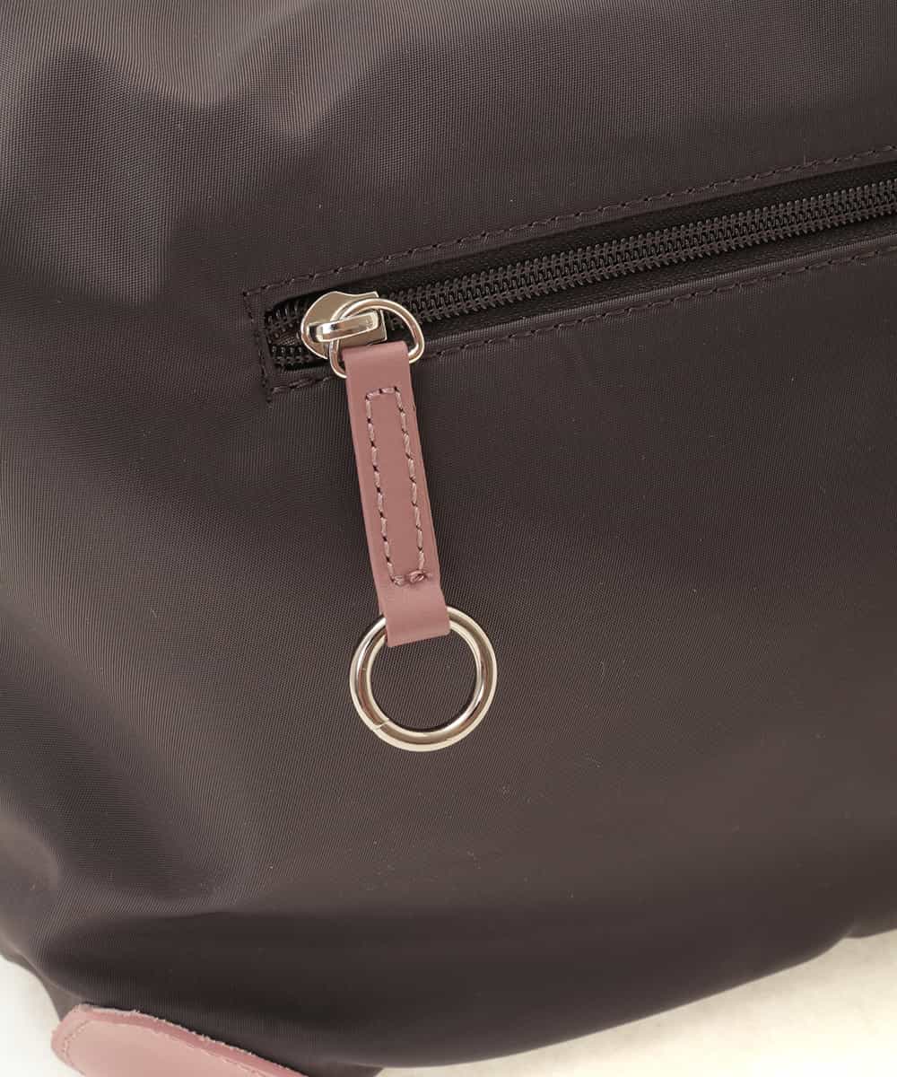 BPRGG80130 MK MICHEL KLEIN BAG(MK ミッシェルクラン バッグ) 【撥水】ナイロンショルダーバッグ パープル