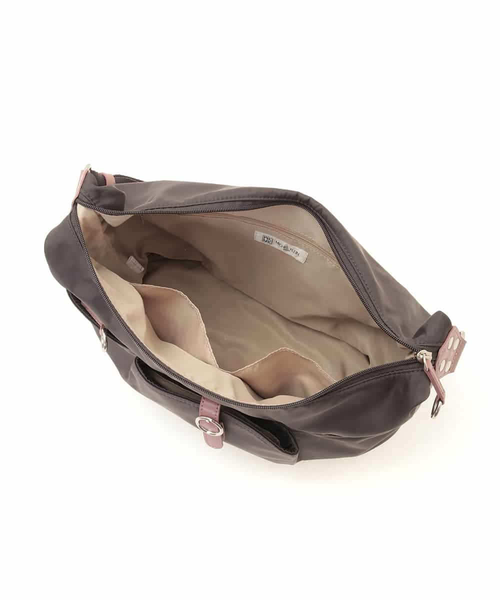 BPRGG80130 MK MICHEL KLEIN BAG(MK ミッシェルクラン バッグ) 【撥水】ナイロンショルダーバッグ パープル