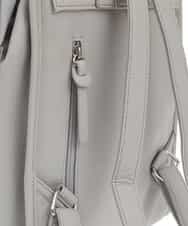 BPRGV21140 MK MICHEL KLEIN BAG(MK ミッシェルクラン バッグ) フェイクレザースクエアリュック グレー