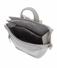 BPRGV21140 MK MICHEL KLEIN BAG(MK ミッシェルクラン バッグ) フェイクレザースクエアリュック グレー