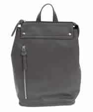 BPRGV21140 MK MICHEL KLEIN BAG(MK ミッシェルクラン バッグ) フェイクレザースクエアリュック ダークグレー