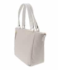 BPRGV32150 MK MICHEL KLEIN BAG(MK ミッシェルクラン バッグ) [2WAY]ジョイントスクエアバッグ ベージュ