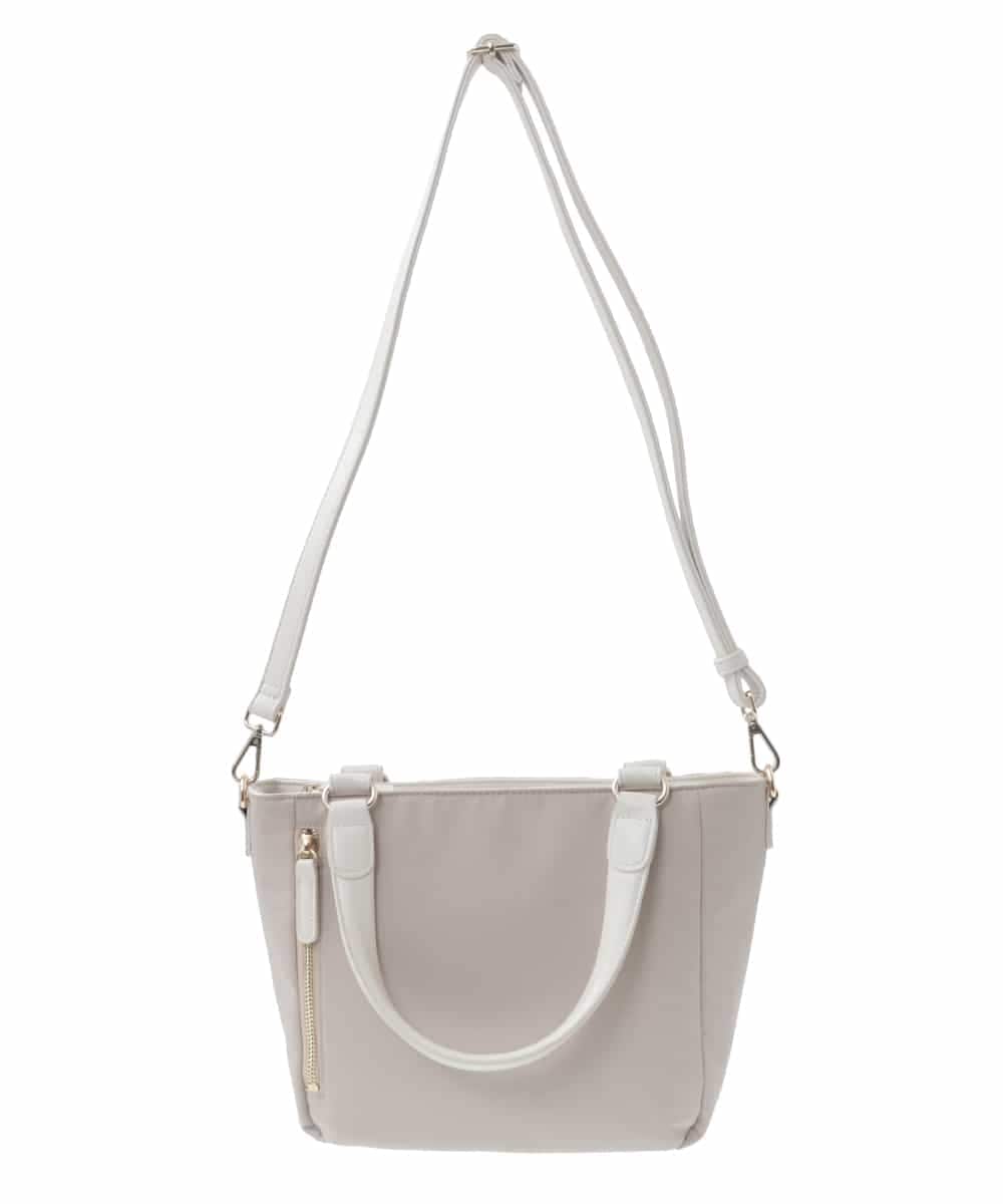BPRGV32150 MK MICHEL KLEIN BAG(MK ミッシェルクラン バッグ) [2WAY]ジョイントスクエアバッグ ベージュ