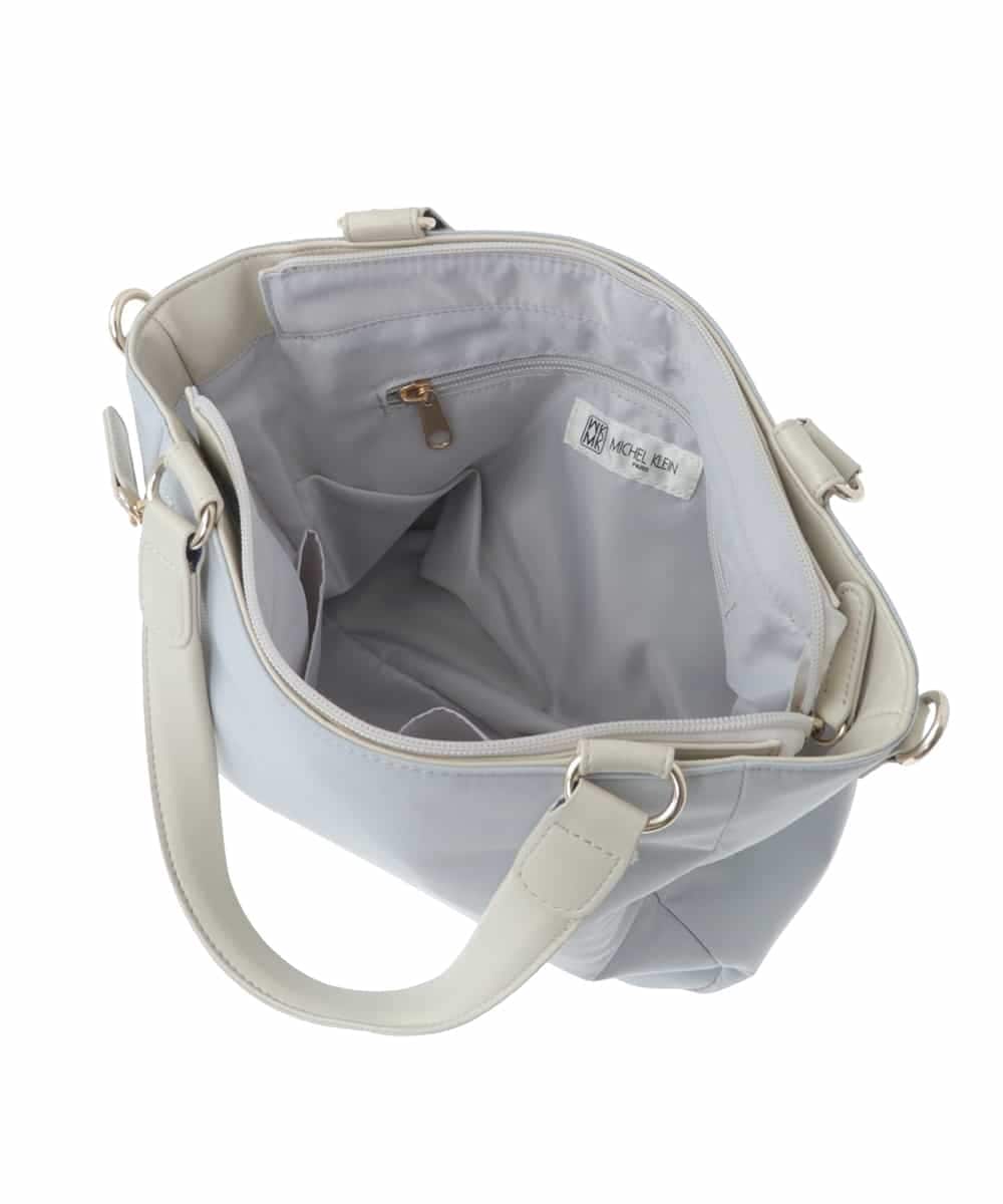 BPRGV32150 MK MICHEL KLEIN BAG(MK ミッシェルクラン バッグ) [2WAY]ジョイントスクエアバッグ ベージュ