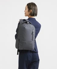BPRGV39230 MK MICHEL KLEIN BAG(MK ミッシェルクラン バッグ) [AGS搭載/大容量]ラウンドジップデザインバックパック グレー