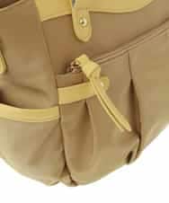 BPRGV52160 MK MICHEL KLEIN BAG(MK ミッシェルクラン バッグ) [撥水/2WAY]サイドポケットラウンドトートバッグ イエロー