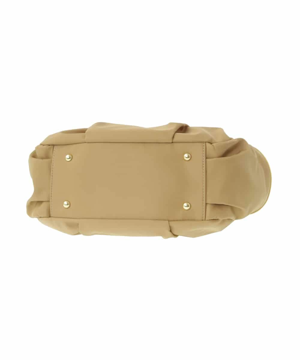 BPRGV52160 MK MICHEL KLEIN BAG(MK ミッシェルクラン バッグ) [撥水/2WAY]サイドポケットラウンドトートバッグ イエロー