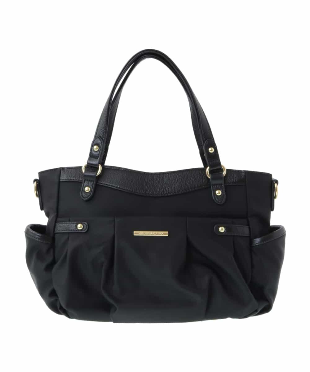 正代関　サイドポケット付きトートバッグ　Mサイズ 縫い代付き10-022 サイドポケットトートバッグの型紙