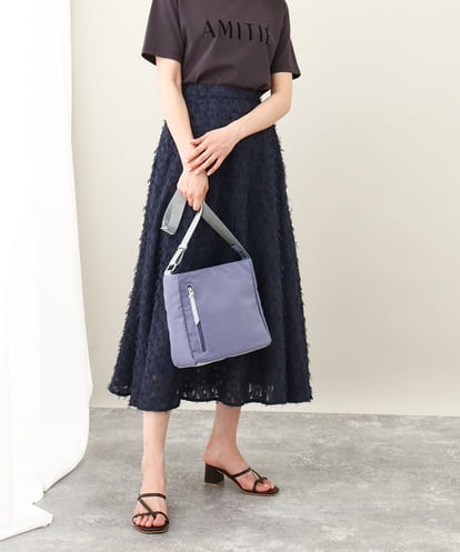 BPRGV61140 MK MICHEL KLEIN BAG [撥水加工]ナイロンスクエアショルダーバッグ